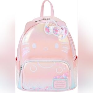 Loungefly Sanrio Hello Kitty 50th Anniversary Clear & Cute Backpack NWT